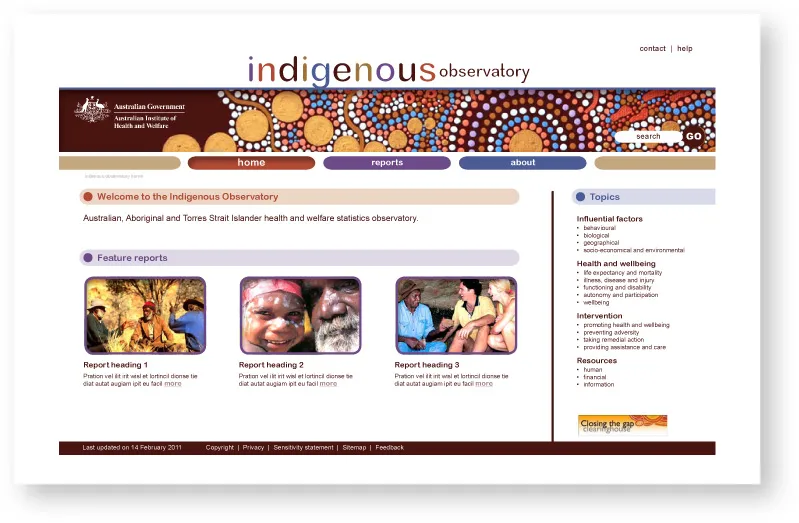 indigenous observatory website
